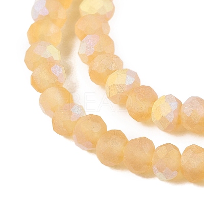 Transparent Glass Beads Strands EGLA-A044-T2mm-MB03-1