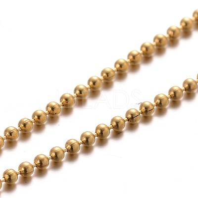 304 Stainless Steel Ball Chains X-CHS-J001-G-1