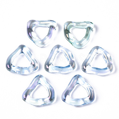 Transparent Resin Finger Rings RJEW-T013-005-E06-1