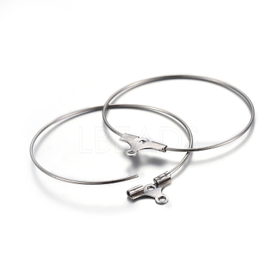 Tarnish Resistant 304 Stainless Steel Pendants STAS-F191-09P-C-1