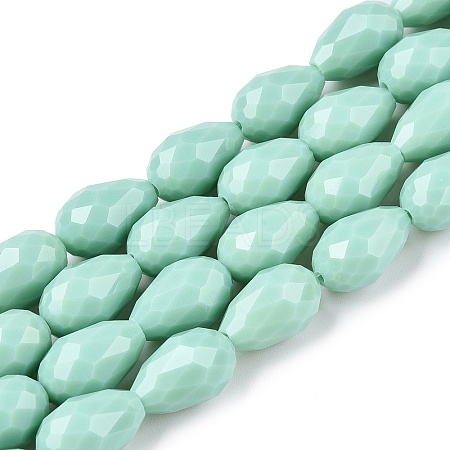 Opaque Solid Color Beads Strands EGLA-N013-P10mm-D14-1