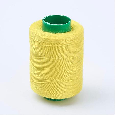 Polyester Sewing Thread Cords for Cloth or DIY Craft NWIR-WH0001-07-1