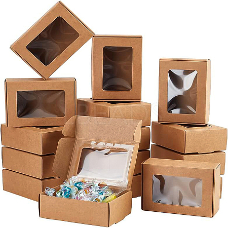 Kraft Paper Box CON-WH0032-F01-1