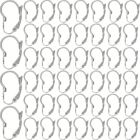304 Stainless Steel Leverback Earring Findings STAS-SP0001-03A-1