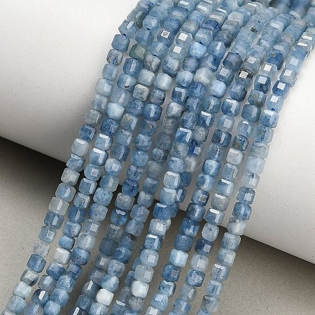Natural Devil Blue Aquamarine Beads Strands GG-CBA77FB-D01-01-1