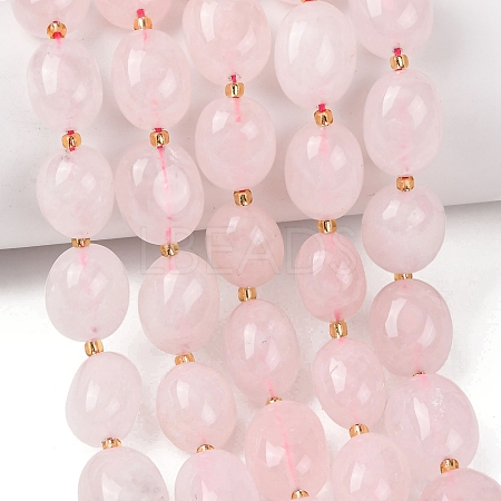 Natural Prehnite Beads Strands G-G453-D16-01-1
