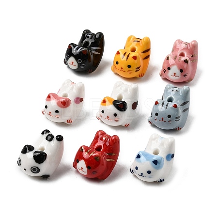 Handmade Porcelain Beads PORC-Z009-02-1