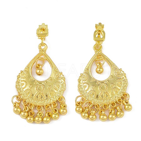 Bohemia Zinc Alloy Clip-on Earrings EJEW-C089-01F-G-1