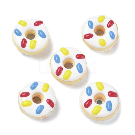Handmade Porcelain Enamel Beads PORC-K003-09F-1