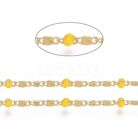 Handmade Brass Lumachina Chains CHC-I028-07G-F-1