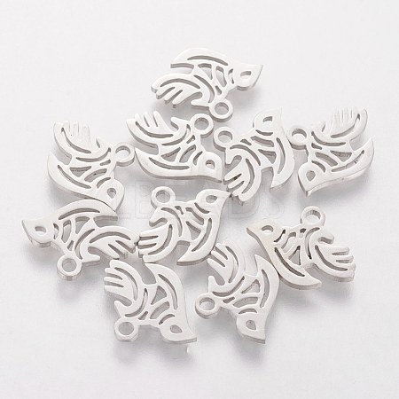 Tarnish Resistant 201 Stainless Steel Charms STAS-Q201-T482-1