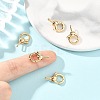 SHEGRACE Brass Spring Ring Clasps XGRQ58922-786G-4