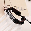 Adjustable Cowhide Cord Bracelets for Men BJEW-PW0001-02-5