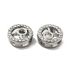 Alloy Crystal Rhinestone Slider Charms PALLOY-F290-07P-2
