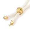 Nylon Cords Bracelet Makings Fit for Connector Charms AJEW-P116-01G-18-3