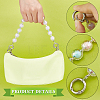 4Pcs 4 Colors Candy AB Colored Round Plastic Beaded Bag Handle DIY-WR0001-77-2
