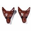 Natural Red Jasper Pendants G-R478-06A-03-5