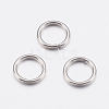 Tarnish Resistant 304 Stainless Steel Open Jump Rings STAS-A036-02A-1