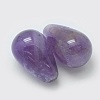 Natural Amethyst Half Drilled Beads X-G-G760-I01-2