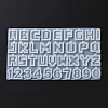 Letter & Number DIY Silicone Pendant Molds DIY-F139-01-5