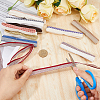 14Pcs 14 Styles Polycotton & Polyester Ribbon OCOR-FH0001-35A-3