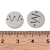 Non-Tarnish 201 Stainless Steel Hollow Flat Round Links FIND-R149-03W-P-3