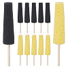 12Pcs 2 Colors Sponge Clay Sculpture Tool AJEW-BC0009-07A-1