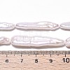 Natural Baroque Pearl Keshi Pearl Beads Strands PEAR-S010-30-02-5