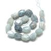 Natural Aquamarine Beads Strands G-R425-02-2