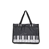 Nylon Piano Keys Music Tote Bags PW-WG40057-02-1