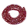 Electroplate Glass Beads Strands LS-EGLA-A044-P3mm-B02-3