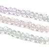 Transparent Painted Glass Beads Strands X-DGLA-A034-T2mm-A23-4