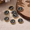 Golden Plated Alloy Charms ENAM-S118-02J-5