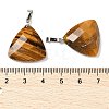Natural Gemstone Pendants G-L614-D04-P-4