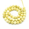 Natural Quartz Beads Strands G-N355-8mm-40-2