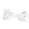 Transparent Electroplate Glass Beads EGLA-N012-03-2