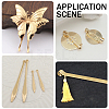 2Pcs Brass Sheet KK-SP0002-57B-7