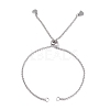 304 Stainless Steel Rolo Chain Slider Bracelet Making X-AJEW-JB01117-02-1