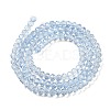 Transparent Baking Paint Glass Beads Strands DGLA-A034-T4mm-D13-2