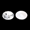 Acrylic Rhinestone Cabochons GACR-R002-25mm-08-3