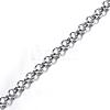 Tarnish Resistant 304 Stainless Steel Rolo Chains CHS-P002-01P-1MM-2