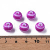 Opaque Striped Acrylic Beads MACR-S373-27D-02-3