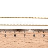 304 Stainless Steel Boston Chain Necklaces STAS-O053-16G-3