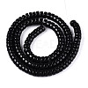 Opaque Solid Color Glass Beads Strands X-GLAA-N026-3x6mm-11-2