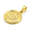 Brass Pendants KK-P263-14G-11-2