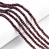 Glass Beads Strands EGLA-A034-T4mm-D26-1