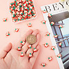 DICOSMETIC 100Pcs Polymer Clay Connector Charms CLAY-DC0001-01-3
