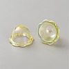 UV Plating Acrylic Bead Caps OACR-CJC0008-09F-2