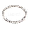 Brass Pave Clear Cubic Zirconia Tennis Bracelets for Women KK-CBA68DA-12P-4
