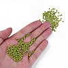 8/0 Czech Opaque Glass Seed Beads SEED-N004-003A-07-5